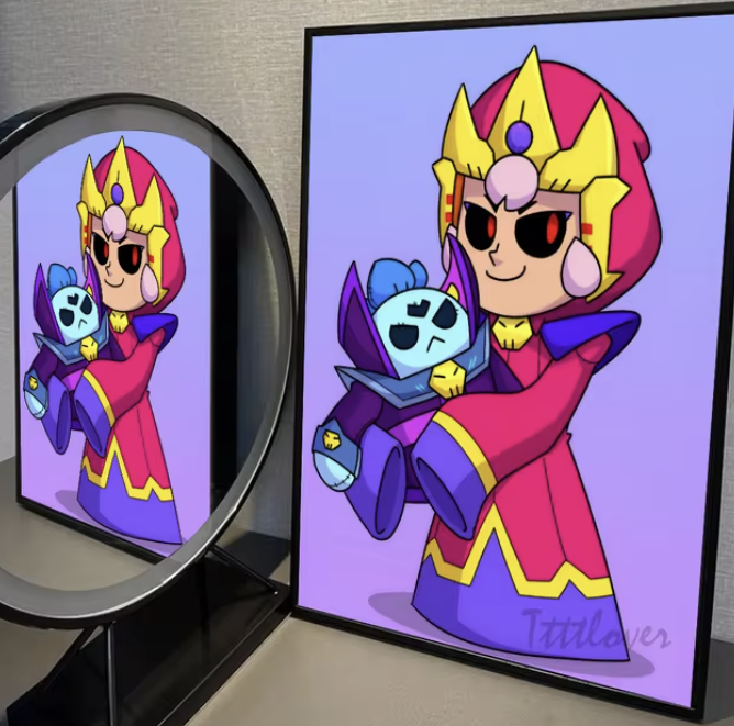 Brawl Stars Empress Bonnie Poster