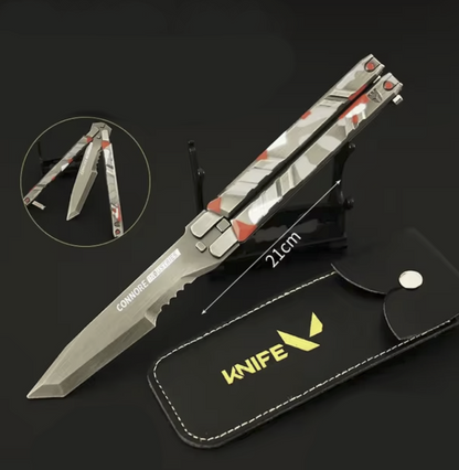 Valorant Camo Butterfly Knife